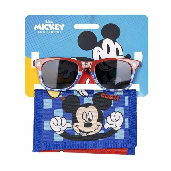 Sunglasses and Wallet Set Mickey Mouse 2 Pieces Blue For Sale