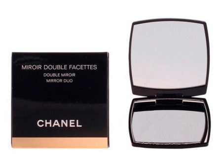 Double Mirror with Magnifier Chanel Black (1 Piece) Online Hot Sale