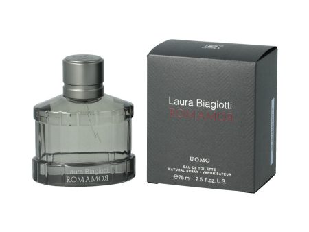 Men s Perfume Laura Biagiotti EDT Romamor Uomo (75 ml) Discount