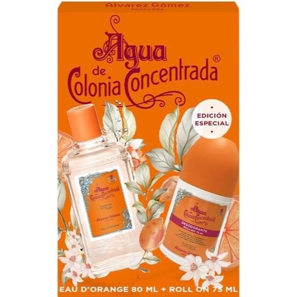 Unisex  Perfume Set Alvarez Gomez Agua de Colonia Concentrada Eau d Orange 2 Pieces For Cheap