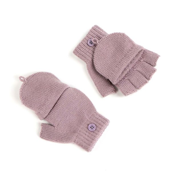 Hat & Gloves Stitch Purple For Discount