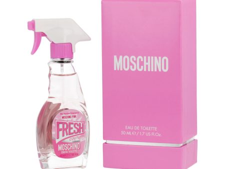 Women s Perfume Moschino EDT Pink Fresh Couture 50 ml Online Sale