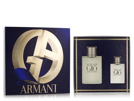 Men s Perfume Set Giorgio Armani Acqua Di Gio Discount