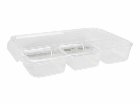 Multi-Purpose Organiser Confortime Transparent Plastic (37,5 x 23,5 x 5,cm) on Sale