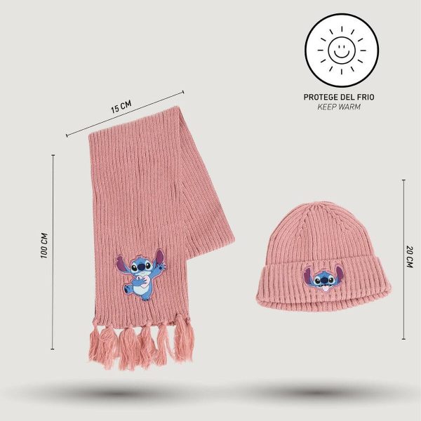 Hat and Scarf Stitch Pink Online