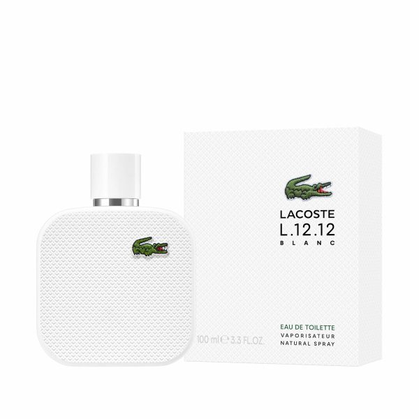 Men s Perfume Lacoste L.12.12 Blanc EDT 100 ml Sale