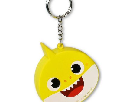 Keychain Baby Shark Beach day Yellow Light Blue Hot on Sale