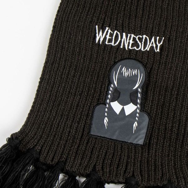 Hat and Scarf Wednesday Black Sale