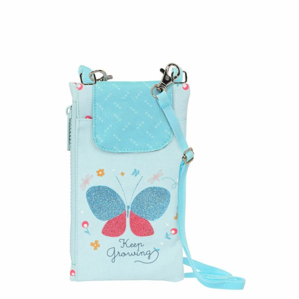 Purse BlackFit8 Mariposa Blue Mobile cover Online now