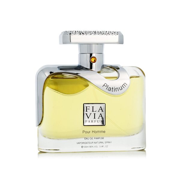 Men s Perfume Flavia Platinum EDP 100 ml Fashion