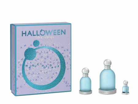 Unisex  Perfume Set Jesus Del Pozo HALLOWEEN EDT 3 Pieces Supply