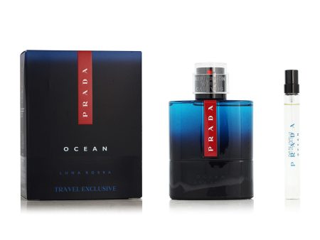 Women s Perfume Set Prada Luna Rossa Ocean EDT 2 Pieces Online Sale