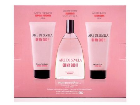 Women s Perfume Set Oh My God Instituto Español Oh My God (3 pcs) Online Sale