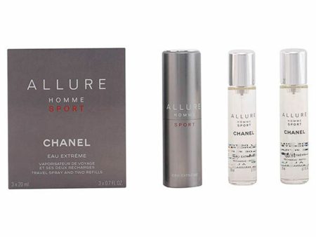 Women s Perfume Set Chanel Allure Homme Sport Eau Extrême 20 ml 2 Pieces Online now