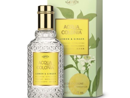 Women s Perfume 4711 Acqua Colonia Lemon & Ginger EDC 50 ml For Discount