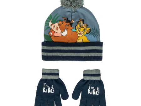 Hat & Gloves The Lion King Grey Online