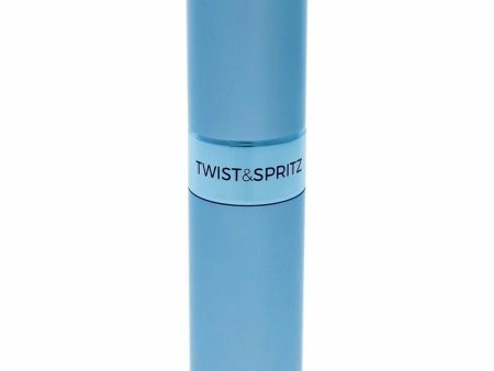 Rechargeable atomiser Twist & Spritz Pale Blue (8 ml) Online Sale