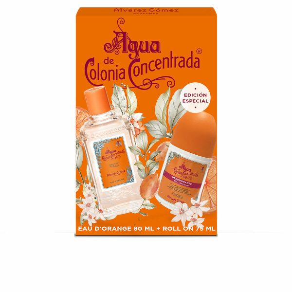 Unisex  Perfume Set Alvarez Gomez Agua de Colonia Concentrada Eau d Orange 2 Pieces For Cheap