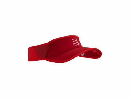 Visor Compressport XHWU389-3050 Red One size Fashion