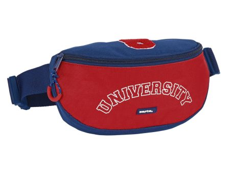 Belt Pouch Safta University Red Navy Blue 23 x 14 x 9 cm Online now