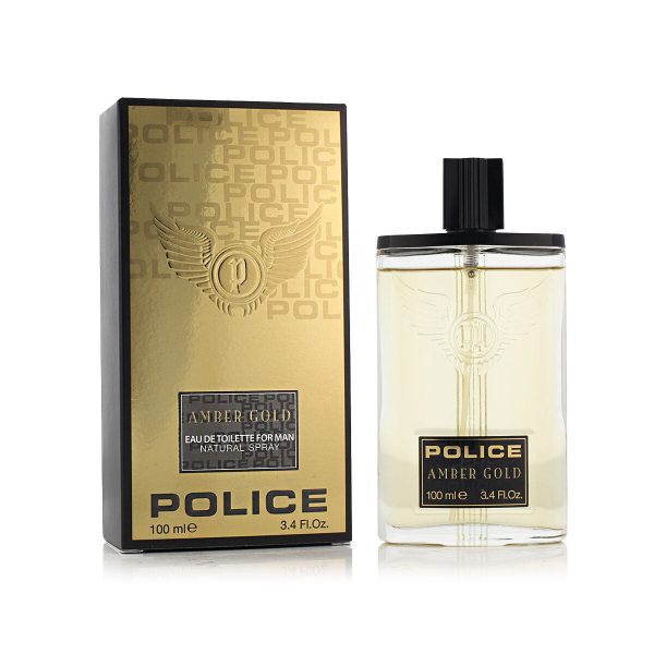 Men s Perfume Police EDT Amber Gold 100 ml Cheap