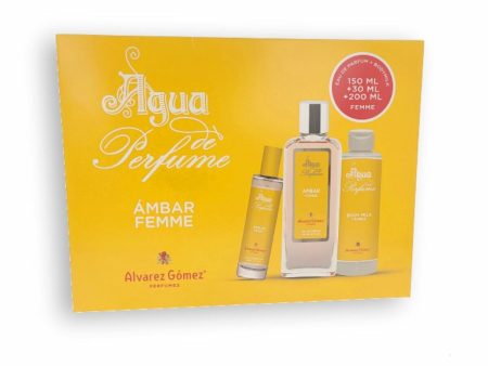 Women s Perfume Set Alvarez Gomez Ambar 3 Pieces Online