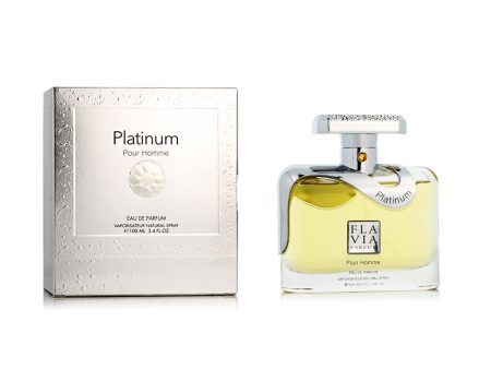 Men s Perfume Flavia Platinum EDP 100 ml Fashion