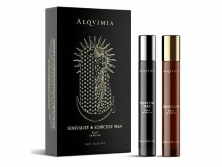 Erotic Perfume Set Alqvimia Sensuality & Seductive Man (2 pcs) Fashion