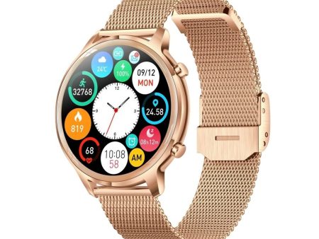 Smartwatch Manta SWU301GD Golden 1,32  For Discount