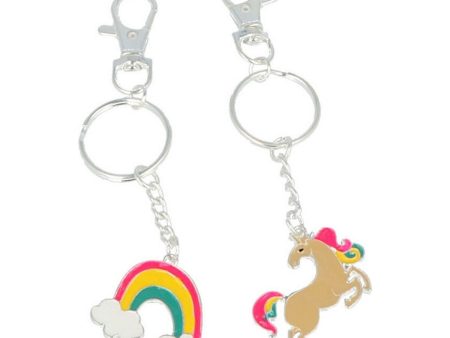 Keychain Inca Unicorn Rainbow (2 pcs) Online Sale