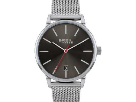 Men s Watch Breil EW0516 Grey Silver (Ø 41 mm) Online now