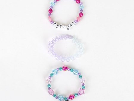 Girl s Bracelet Gabby s Dollhouse 3 Pieces Sale