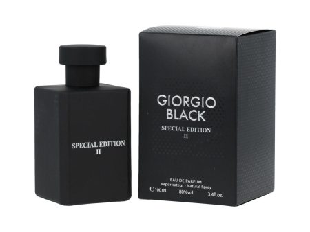 Men s Perfume Giorgio Group Black Special Edition II EDP 100 ml Hot on Sale