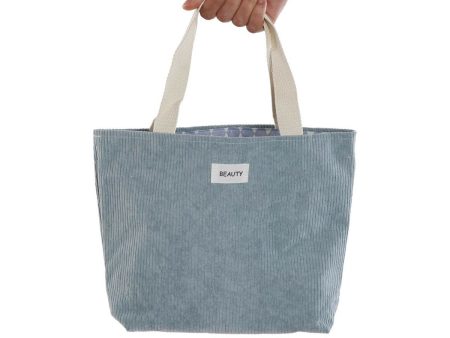 Bag Versa Corduroy Blue 9 x 22 x 23 cm Online