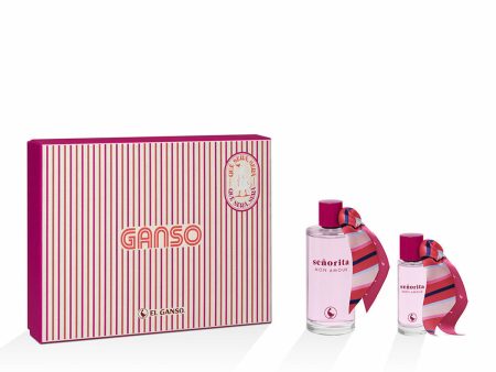 Unisex  Perfume Set El Ganso SEÑORITA MON AMOUR EDT 2 Pieces Cheap