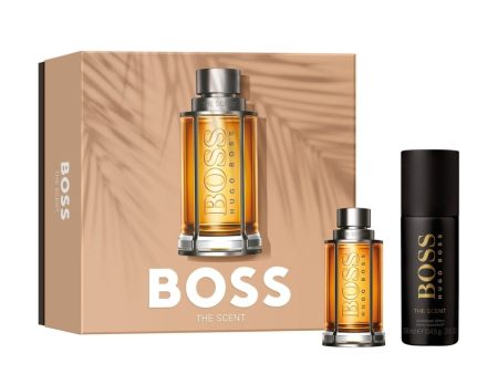 Men s Perfume Set Hugo Boss EDT The Scent 2 Pieces Hot on Sale