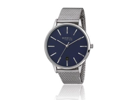 Men s Watch Breil EW0457 Silver (Ø 41 mm) Online Hot Sale