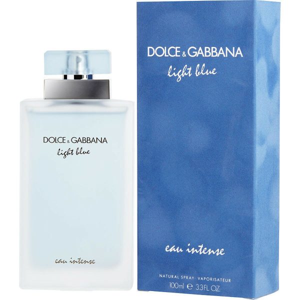 Women s Perfume Dolce & Gabbana EDP Light Blue Eau Intense 100 ml For Discount