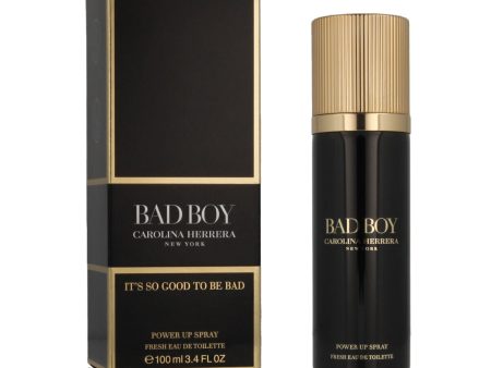 Body Mist Carolina Herrera Bad Boy 100 ml on Sale