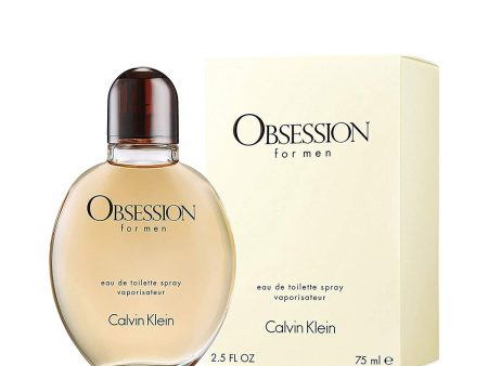 Men s Perfume Calvin Klein EDT Obsession 75 ml on Sale