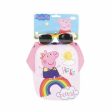 Set of cap and sunglasses Peppa Pig 2 Pieces Pink Online Hot Sale