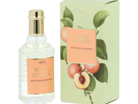 Unisex Perfume 4711 EDC Acqua Colonia White Peach & Coriander 50 ml Hot on Sale